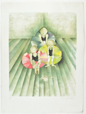 Lot 2 - GRACIELA RODO BOULANGER (B. 1935) - UNTITLED LIM. ED. SIGNED LITHOGRAPH