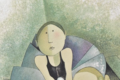 Lot 2 - GRACIELA RODO BOULANGER (B. 1935) - UNTITLED LIM. ED. SIGNED LITHOGRAPH