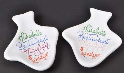 Lot 122 - MIRABELLE MAYFAIR - VINTAGE 1980S ASHTRAYS