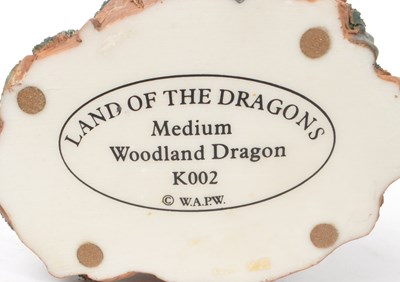 Lot 338 - COLLECTION OF SIX 21ST CENTURY DRAGON FIGURES