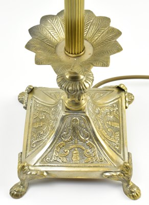 Lot 41 - FREDERICK COOPER LAMPS - PAIR OF HIGH END DESIGN BRASS DESK LAMPS