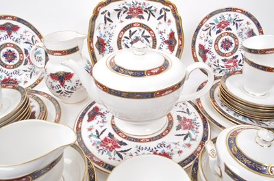 Lot 137 - ROYAL WORCESTER - PRINCE REGENT - COLLECTION OF 1994 TEA SERVICE PIECES