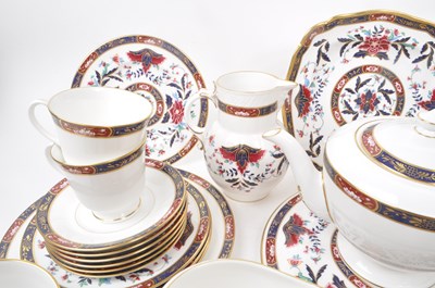 Lot 137 - ROYAL WORCESTER - PRINCE REGENT - COLLECTION OF 1994 TEA SERVICE PIECES