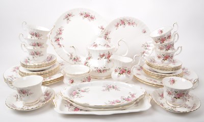 Lot 140 - ROYAL ALBERT - LAVENDER ROSE - COLLECTION OF 1961 TEA SERVICE PIECES