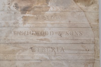 Lot 144 - WEDGWOOD - ETRURIA - COLLECTION OF NINE VICTORIAN TILES