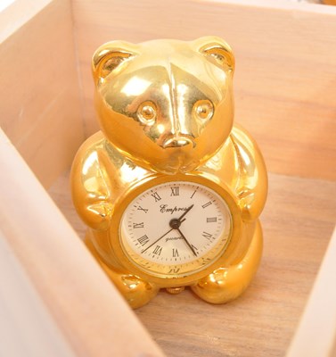 Lot 212 - COLLECTION OF TWELVE MINIATURE NOVELTY CLOCKS