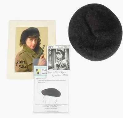 Lot 69 - 'ALLO 'ALLO! (BBC SITCOM) - ORIGINAL MICHELLE DUBOIS PROP BERET