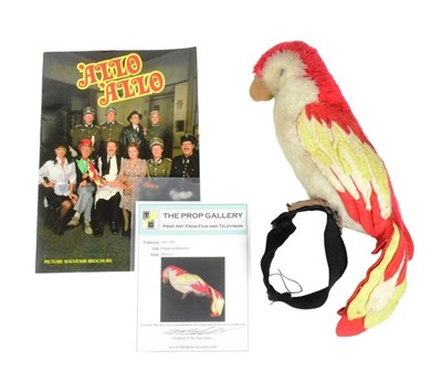 Lot 55 - 'ALLO 'ALLO! (BBC SITCOM) - STAGE SHOW PROP PARROT