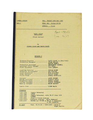 Lot 56 - 'ALLO 'ALLO! (BBC SITCOM) - ORIGINAL SERIES ONE PRODUCTION SCRIPT