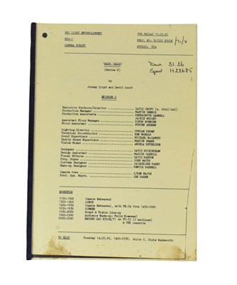 Lot 59 - 'ALLO 'ALLO! (BBC SITCOM) - ORIGINAL SERIES TWO PRODUCTION SCRIPT