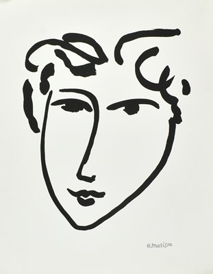 Lot 267 - HENRI MATISSE - FOUR BLACK AND WHITE SERIGRAPH PRINTS