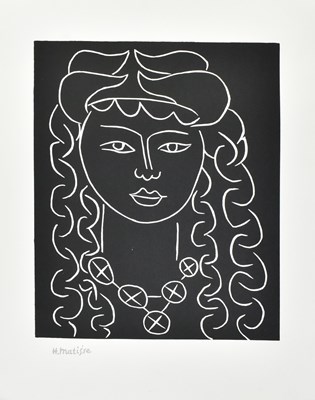 Lot 267 - HENRI MATISSE - FOUR BLACK AND WHITE SERIGRAPH PRINTS