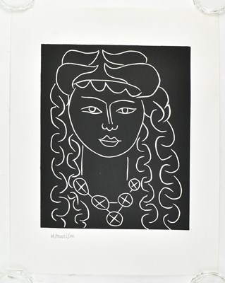 Lot 267 - HENRI MATISSE - FOUR BLACK AND WHITE SERIGRAPH PRINTS
