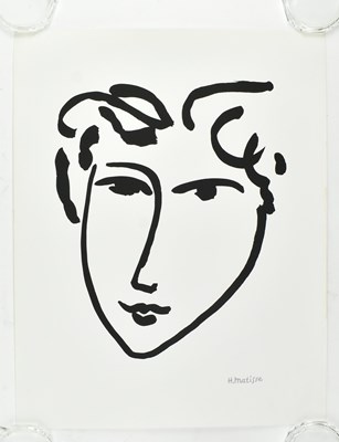 Lot 267 - HENRI MATISSE - FOUR BLACK AND WHITE SERIGRAPH PRINTS