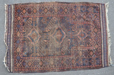 Lot 947 - EARLY 20TH CENTURY PERSIAN SHIRAZ RUG