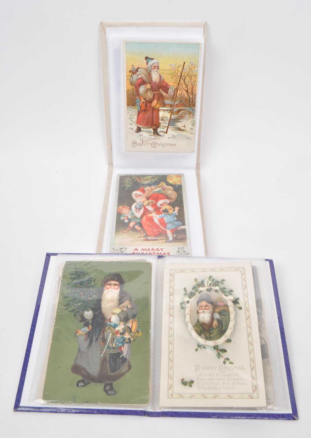 Lot 465 - SANTA CLAUS / FATHER CHRISTMAS - COLLECTION OF VINTAGE POSTCARDS