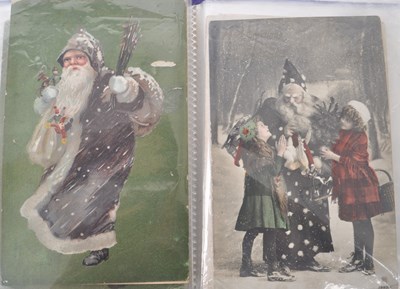 Lot 465 - SANTA CLAUS / FATHER CHRISTMAS - COLLECTION OF VINTAGE POSTCARDS