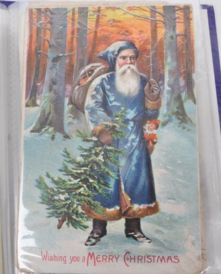 Lot 465 - SANTA CLAUS / FATHER CHRISTMAS - COLLECTION OF VINTAGE POSTCARDS