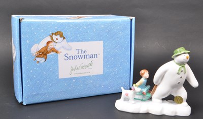 Lot 191 - THE SNOWMAN - BESWICK - PORCELAIN FIGURE