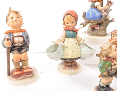 Lot 415 - WEST GERMAN GOEBEL PORCELAIN FIGURES