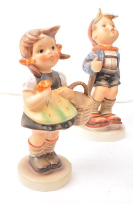 Lot 415 - WEST GERMAN GOEBEL PORCELAIN FIGURES