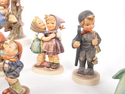 Lot 415 - WEST GERMAN GOEBEL PORCELAIN FIGURES