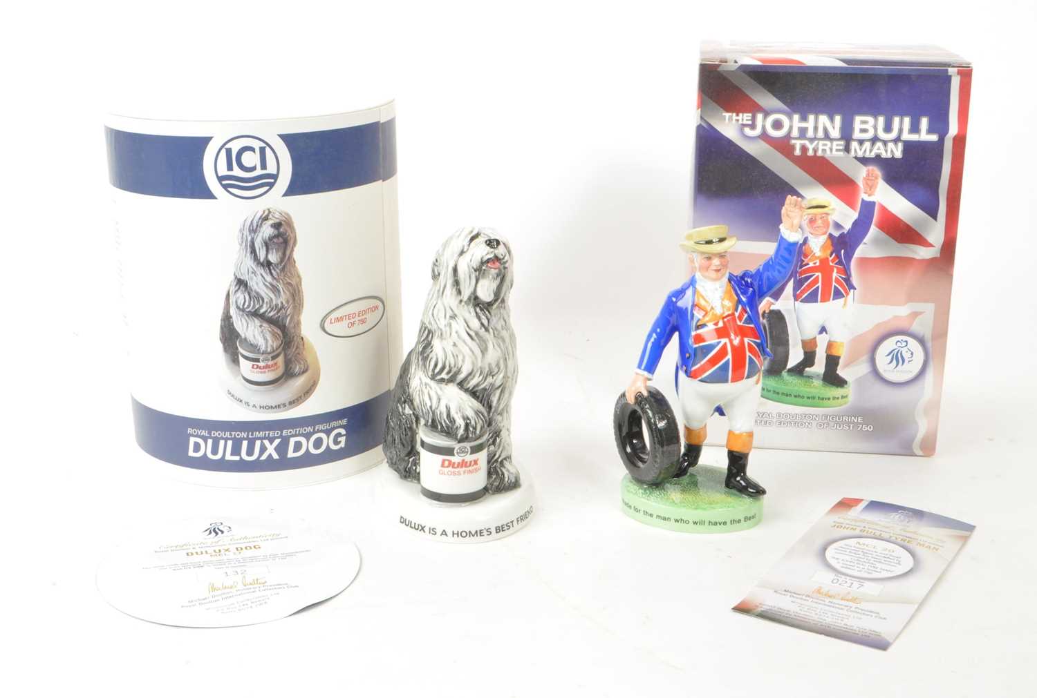 Lot 413 - ROYAL DOULTON - TWO VINTAGE ADVERTISING FIGURES