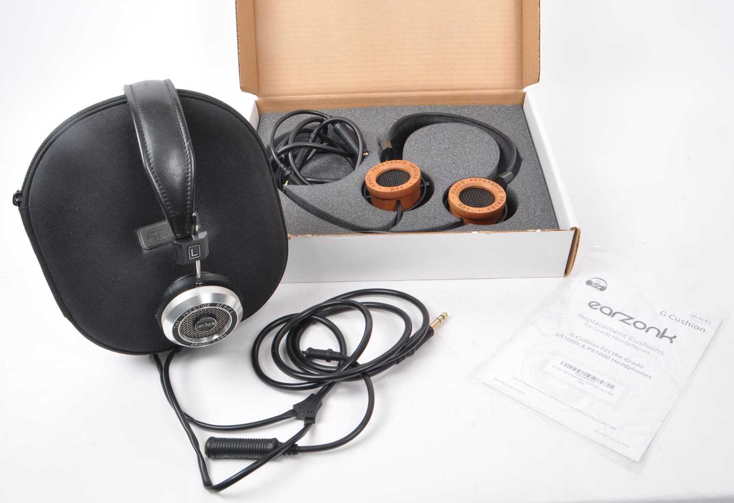 Lot 427 - GRADO - TWO PAIRS OF CONTEMPORARY HEADPHONES