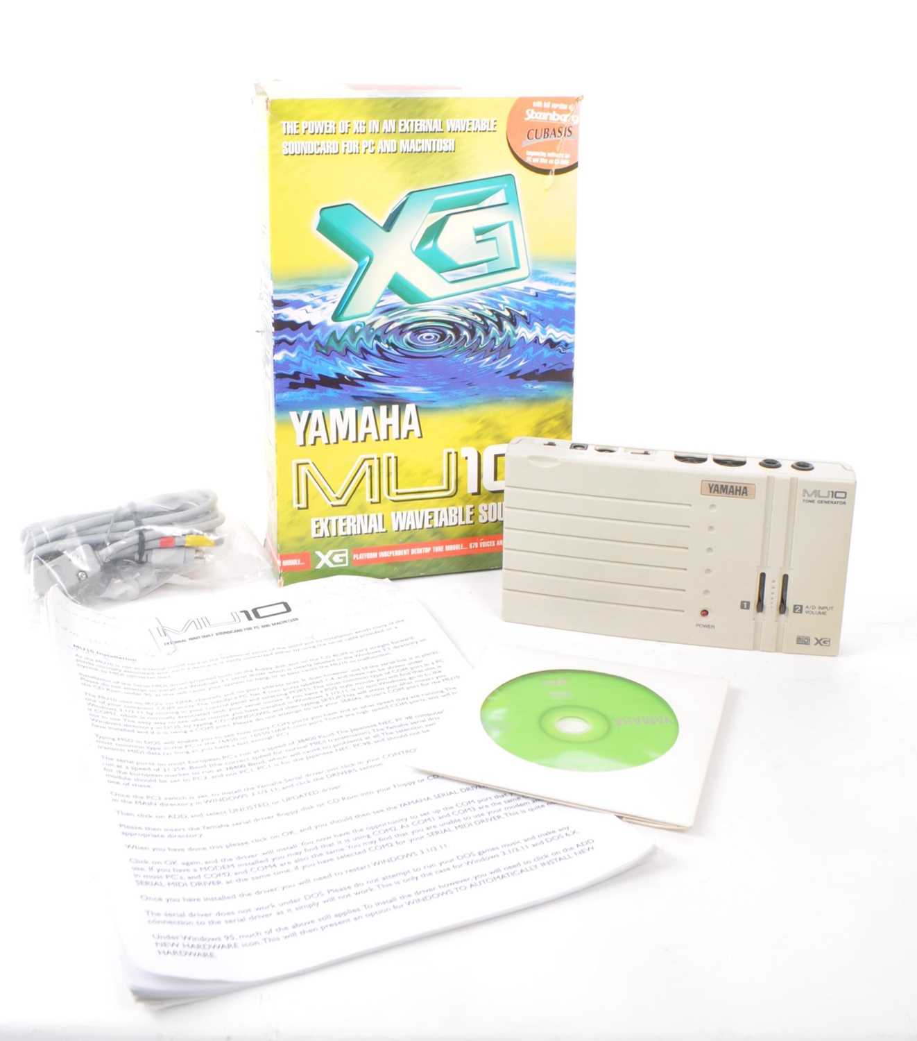Yamaha DB50XG – Carte Son Vintage Waveblaster MIDI – Bundle Avec Boîte, Manuel, CD