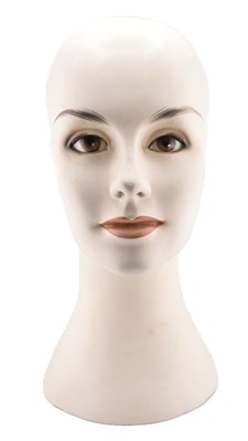 Lot 213A - ART DECO CIRCA 1930S FEMALE MANNEQUIN HEAD BUST