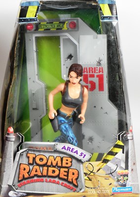 Lot 592 - TOMB RAIDER - X2 BOXED PLAYMATES TOMB RAIDER ACTION FIGURES
