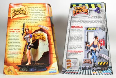 Lot 592 - TOMB RAIDER - X2 BOXED PLAYMATES TOMB RAIDER ACTION FIGURES