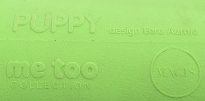 Lot 15 - EERO AARNIO X MAGIS, ITALY - PUPPY - TWO CONTEMPORARY PLASTIC STOOLS / SEATS