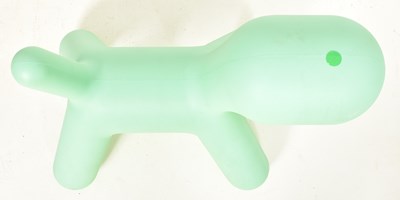 Lot 15 - EERO AARNIO X MAGIS, ITALY - PUPPY - TWO CONTEMPORARY PLASTIC STOOLS / SEATS