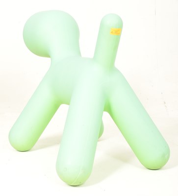 Lot 15 - EERO AARNIO X MAGIS, ITALY - PUPPY - TWO CONTEMPORARY PLASTIC STOOLS / SEATS