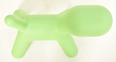 Lot 15 - EERO AARNIO X MAGIS, ITALY - PUPPY - TWO CONTEMPORARY PLASTIC STOOLS / SEATS