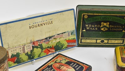 Lot 114 - COLLECTION OF VINTAGE ADVERTISING TINS