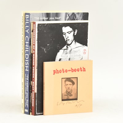 Lot 56 - CHILDISH, BILLY. SIX SIGNED FIRST EDITION BOOKS